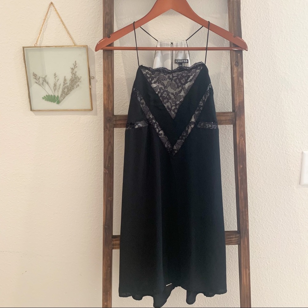 XS Slip Style Lace Dress